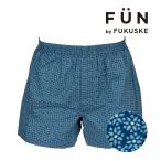 ショッピングトランクス fukuske FUN(フクスケファン) トランクス 小花柄 前開き 綿100％ 福助 公式 紳士 男性フクスケ fukuske