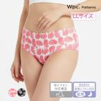 Wpc.Patterns サニタリーショーツ 夜用 リントゥ フルール ナイロン混 防水布付き 羽ナプキン対応構造 LLサイズ(WP-3002)福助 fukuske ふくすけ