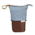 サンスター文具 ペンケース デルデ デニムコーデ ライトブルー S2284456