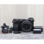 SONY ソニー ミラーレス一眼 α6000 パワーズームレンズキット E PZ 16-50mm F3.5-5.6 OSS ブラック ILCE-6000L B