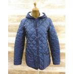  Lavenham LAVENHAM стеганная куртка женский с капюшоном . темно-синий S размер Liberty принт осень-зима предмет Англия производства 
