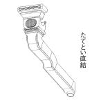 ショッピングデラックス デラックス飾りアンコー　たてとい直結　パナソニック雨樋部品　軒系列部材