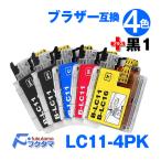 LC11-4PK ( LC16-4PK ) 4色セット+黒1本 ブ