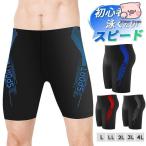 競泳水着 メンズ フィットネス スイミングパンツ スイムパンツ 練習用 競技用 男子 プール ジム ハーフパンツ スイミングウェア 海水