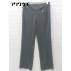 * NIKE Nike тренировка одежда леггинсы брюки размер M темно-серый женский 