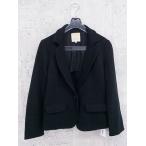 ◇ Spick & Span スピック＆スパン  長袖 ジャケット サイズ36 ブラック レディース