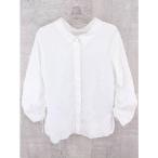 ショッピングzara ◇ ZARA ザラ 長袖 シャツ ブラウス EUR XS ホワイト レディース