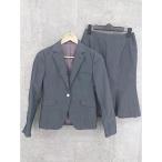 * ORIHICAolihika колени внизу длина одиночный юбка костюм выставить верх и низ 7 серый женский 