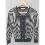 * grove перчатка оборка оборудование орнамент окантовка длинный рукав кардиган M оттенок белого черный женский 