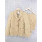 * DKNY Donna Karan New York одиночный брючный костюм верх и низ выставить 2 оттенок бежевого женский 