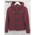 # HARE Hare длинный рукав полупальто "даффл коут" M оттенок красного # 1002800251612