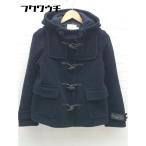 # BEAUTY&amp;YOUTH UNITED ARROWS длинный рукав полупальто "даффл коут" размер M темно-синий женский 