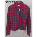 ショッピングAbercrombie ◇ Abercrombie&Fitch アバクロンビー＆フィッチ キッズ 子供服 長袖 チェック シャツ サイズL レッド レディース