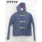 # BEAVER бобер Британия производства стеганое полотно кривошип с хлопком жакет размер 34 темно-синий женский 