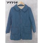 # BEAMS BOY Beams Boy стеганое полотно с хлопком пальто темно-синий женский 