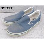 * VANS Vans со вставкой из резинки туфли без застежки обувь размер 23.5cm оттенок голубого женский 