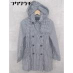 * * INDIVI Indivi проверка длинный рукав плащ размер 38 черный белый женский 