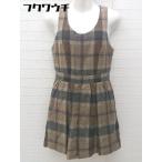 * OPENING CEREMONY проверка безрукавка юбка-брюки все в одном размер S оттенок коричневого женский 