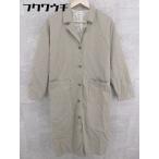 # * PAR ICIpa-lisi. талия ремень имеется пальто размер F оттенок бежевого женский 