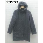 # COMME CA ISM Comme Ca Ism Zip выше с хлопком пальто размер M серый женский 