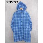 * FILA filler проверка водоотталкивающий плащ размер S~M голубой женский 