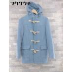 # MYSELF ABAHOUSE мой собственный Abahouse длинный рукав полупальто "даффл коут" размер S голубой женский 