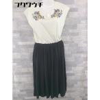 ◇ OZOC オゾック 刺繍 ノースリーブ 