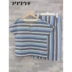 * ELLE L колени внизу длина выставить верх и низ размер 40 оттенок голубого женский 