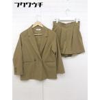 * WEGOwigo- двойной жакет шорты выставить верх и низ размер S хаки женский 