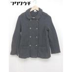 ◇ ◎ ARMEN アーメン タグ付き 長袖 ジャケット サイズ0 ダークグレー レディース