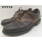 ◇ footjoy icon フットジョイ ゴルフ シューズ サイズ9 1/2 ブラウン メンズ