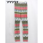 * antiqua anti ka общий рисунок леггинсы брюки размер M "теплый" белый мульти- женский 