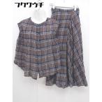 * le.coeur blancru прохладный Blanc проверка длинный выставить верх и низ размер 38 оттенок коричневого женский 