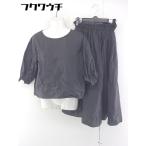 * B:MING by BEAMS талия резина колени внизу длина выставить верх и низ размер S угольно-серый женский 