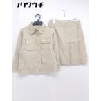 * COMME CA ISM Comme Ca Ism жакет мини-юбка выставить верх и низ размер L бежевый женский 