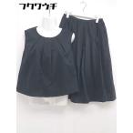 * URBAN RESEARCH DOORS колени внизу длина юбка блуза выставить верх и низ размер ONE черный женский 