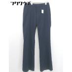 ◇ INED イネド フレア パンツ サイズ 11 ネイビー レディース