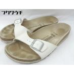 ◇ BIRKENSTOCK ビルケンシュトック Madrid? サンダル シューズ サイズ24.5cm ホワイト レディース