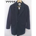 # FREAK'S STORE freak s магазин длинный рукав Пальто Честерфилд размер L темно-синий мужской 