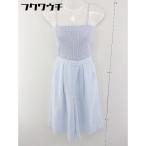 * snidel Snidel переключатель боковой Zip 2WAY топ все в одном размер 0 голубой женский 