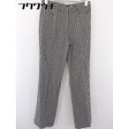 * * STRAWBERRY FIELDS Strawberry Fields тысяч птица .. flare pants размер 2 бежевый черный женский 