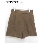 * Paul Smith Paul Smith проверка юбка-брюки шорты размер 40 Brown женский 