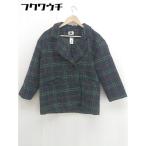 # ABITOKYOabito-kyo- проверка двойной с хлопком пальто черный мульти- женский 