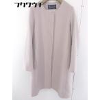 ◇ Sonny Label URBAN RESEARCH Favorite Play 長袖 ノーカラー コート サイズF ライトピンク レディース