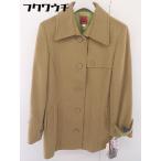 # * LAVITA COLLECTION бирка с бутоньеркой . кашемир . длинный рукав пальто размер M оттенок бежевого женский 