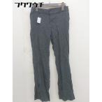 ◇ 自由区 ジユウク フレア パンツ サイズ38 グレー レディース