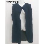 * A day in the life UNITED ARROWS United Arrows вязаный жилет лучший темно-синий серия женский 