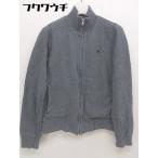 ◇ GYMPHLEX ジムフレックス ワンポイント ハイネック 長袖 ブルゾン サイズ 12 グレー レディース