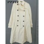 # * DES PRES Des Pres подкладка есть длинный рукав тренчкот размер 0 слоновая кость женский 