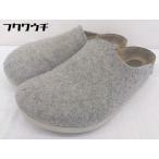 ◇ BIRKENSTOCK ビルケンシュトック AMSTERDAM アムステルダム シューズ 24ｃｍ グレー レディース